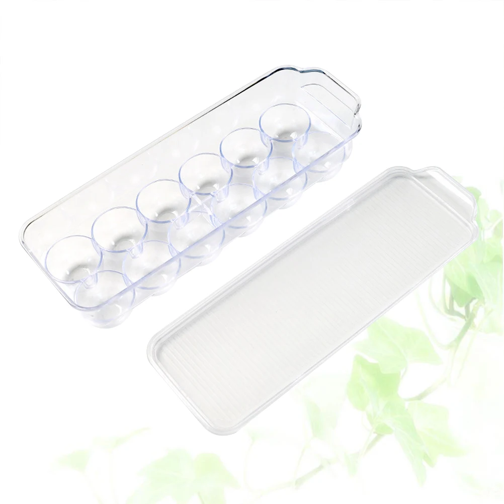 Пластиковый прозрачный контейнер для яиц держатель холодильника домашняя кухня