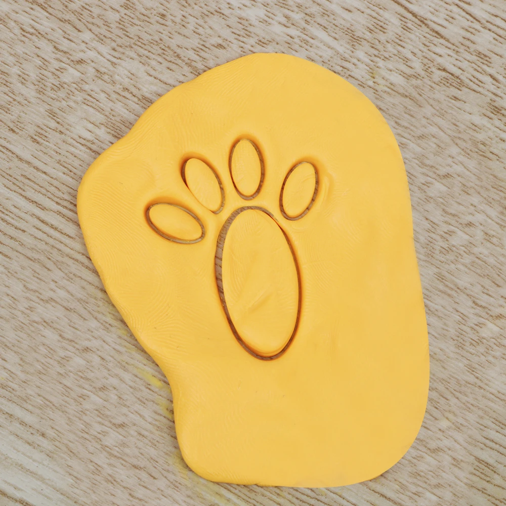 4 шт./компл. овальная форма фотоформа сделай сам резак для сахарной мастики