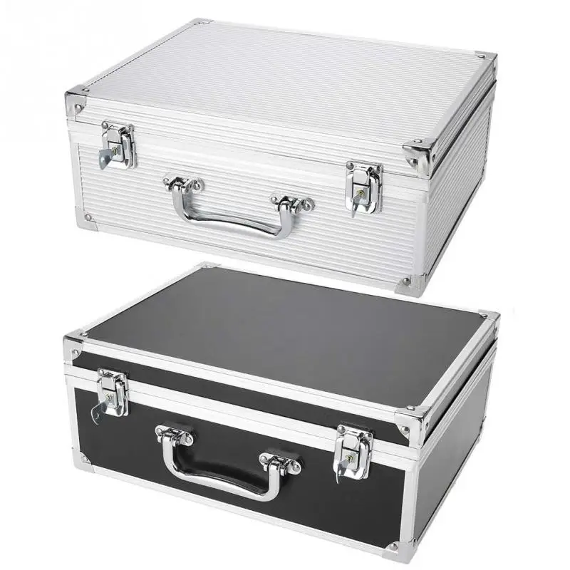 2Color Aluminum Coil Tattoo Machine Storage Case Carrying Box Empty Organizer Foam Pad Embroidery Equipment | Красота и здоровье