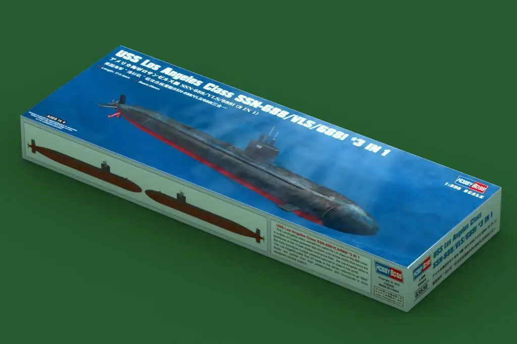 Hobbyboss 1/350 масштаб 83530 USS Los Angeles Class SSN 688/VLS/668I набор моделей|Наборы для сборки
