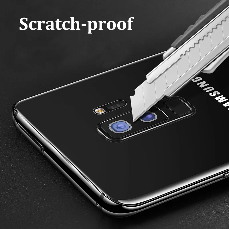 2 шт. закаленное стекло HD для Samsung Galaxy A6 J6 J4 Plus J7 J8 S8 S9 S10 E Note 8 9 21D защитная пленка