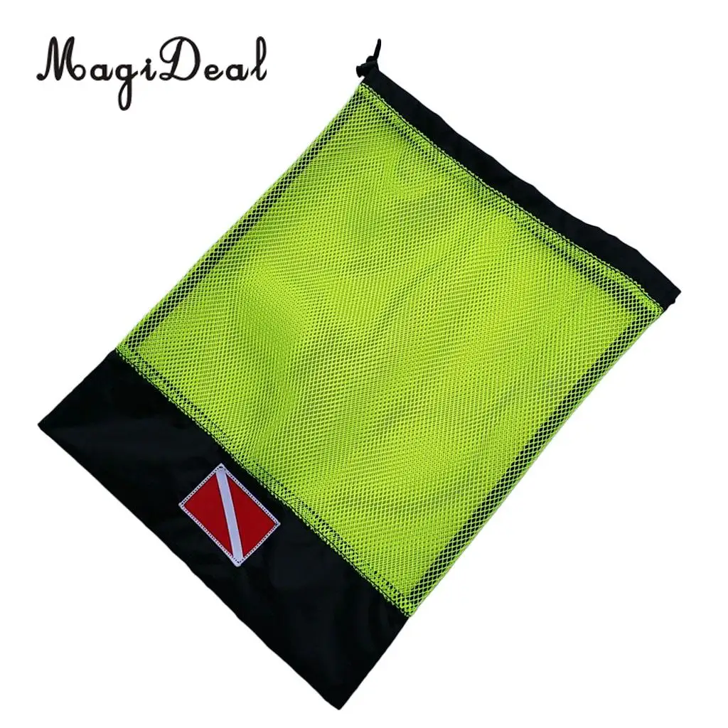 Multi Purpose Scuba Diving Mask Goggles Regulator Equipment Holder Storage Carry Mesh Bag | Спорт и развлечения