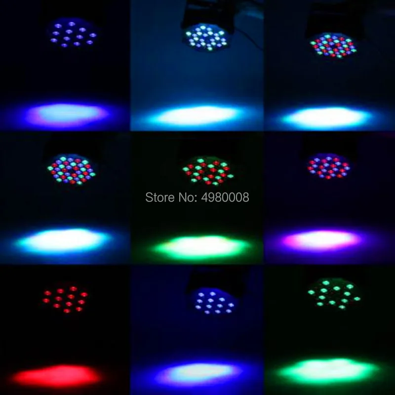 36X3 Вт светодиодный Par Светильник DJ RGB s Wash Disco светильник DMX512 Контроллер эффект для