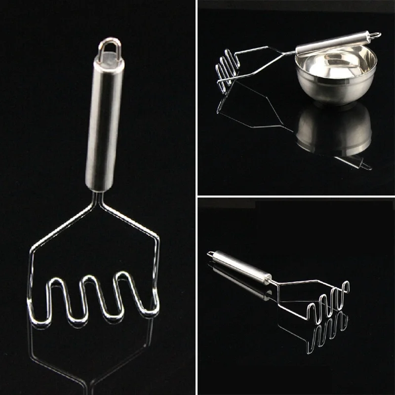 Инструмент для мастики картофеля креативный мастер из нержавеющей стали в форме