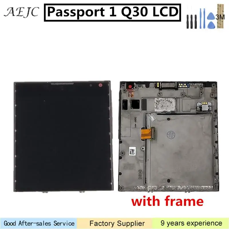 4 5 &quotдля BlackBerry Passport 1 Q30 003 SQW100-1 ЖК-дисплей сенсорный экран с рамкой дигитайзер