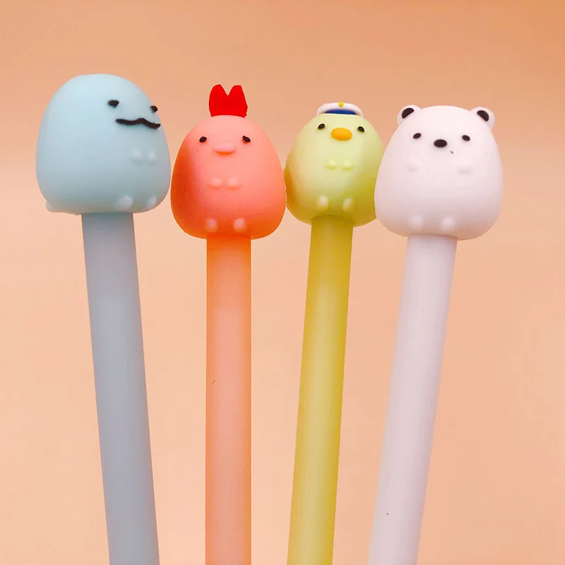 1 шт. милые ручки Gudetama креативные нейтральные 0 5 мм гелевые для детей девочек