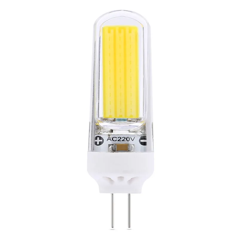 CLAITE затемняемый G4 3 Вт COB2609 теплый белый чистый LED кукурузная лампа AC220V 360 градусов