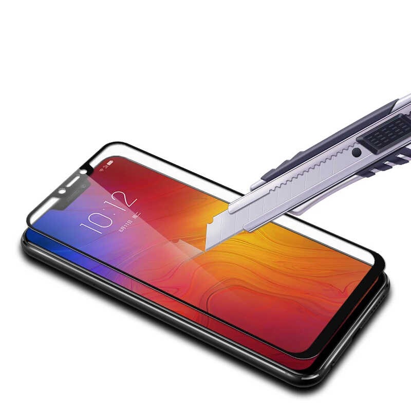 Закаленное стекло с полным покрытием для Lenovo Z5S Z6 Z5 Z2 pro A5 9H защита экрана