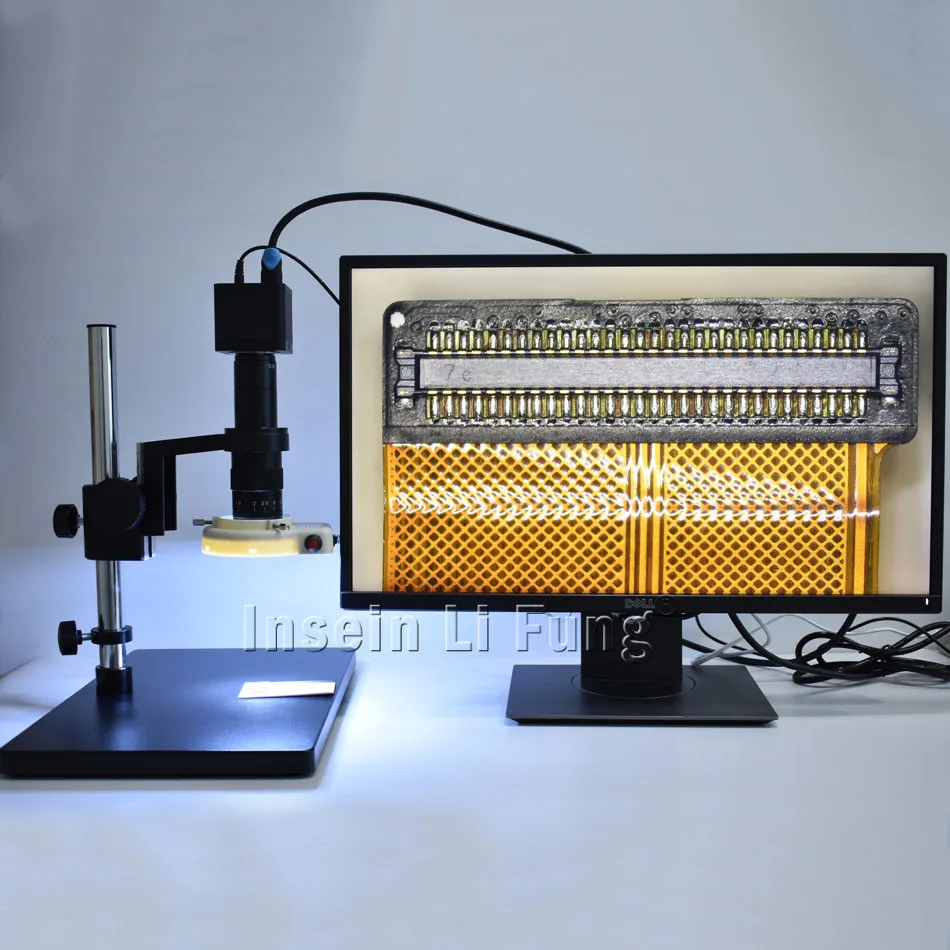 Промышленные цифровой электронный микроскоп источник света LED Регулируемый
