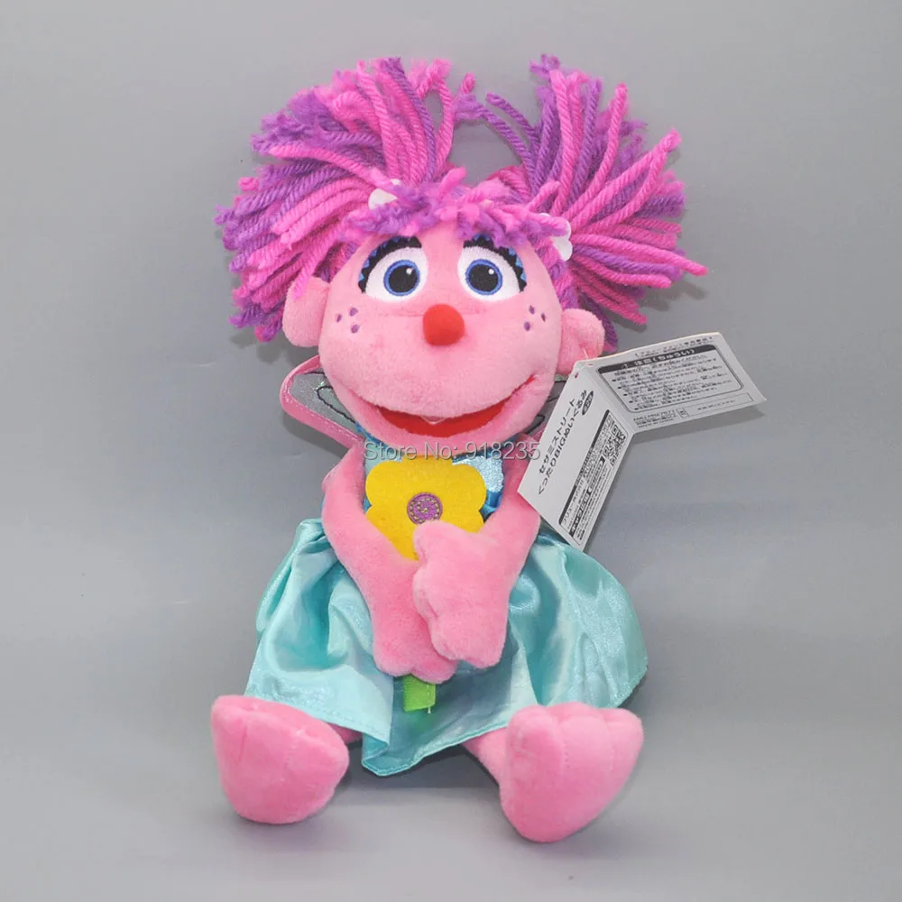 10 шт/партия 25 см с героями Улица Сезам Эбби Cadabby Фея Крылья Ангела плюшевые куклы