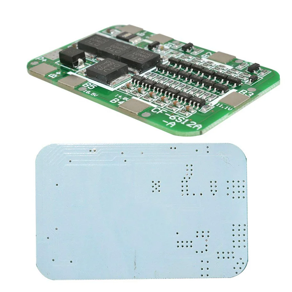 6S 15A 24V PCB плата защиты BMS для 6 модулей литий ионных и литиевых батарей