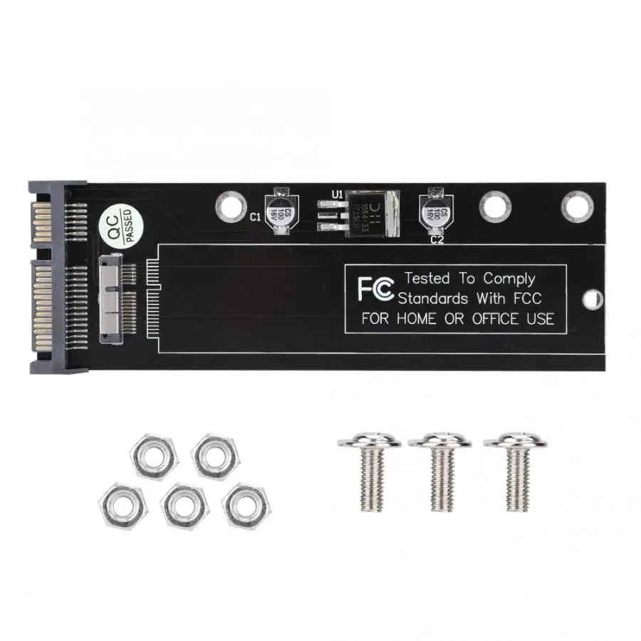 Адаптер 12 + 6pin на 22Pin SATA жесткий диск конвертер адаптер карта для Macbook 2010 2011 SSD PCBA