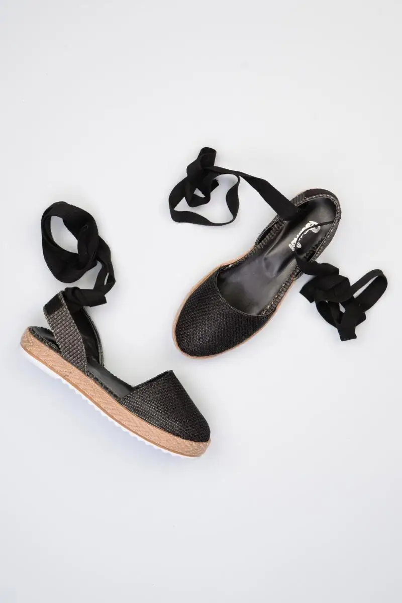 Бемби черный женский Espadril F0322253004|Обувь без каблука| |