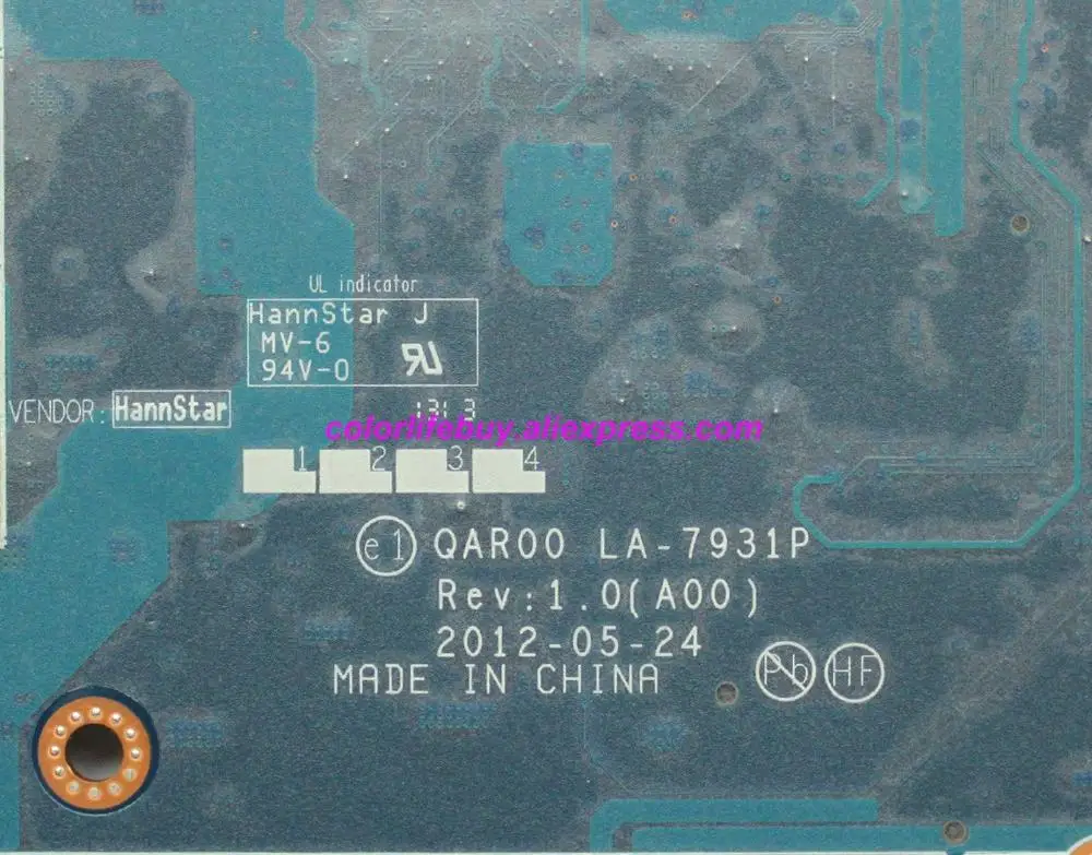 Оригинальная материнская плата для ноутбука 35JKV 035JKV CN QAR00 LA 7931P Dell Precision