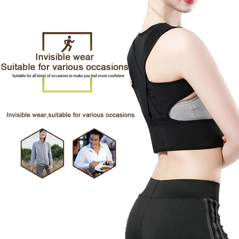 

Back Brace Posture Corrector Men Women Vertebral Restoration Improves Posture And Provides Lumbar Back Brace Pain Relief