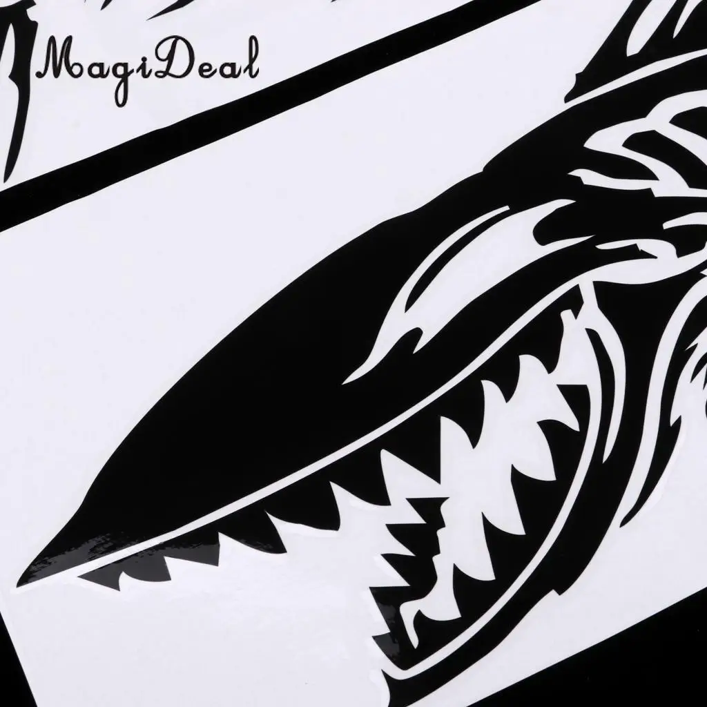 2 шт. прочные наклейки в виде больших скелетов с рыбными костяшками для Каяка