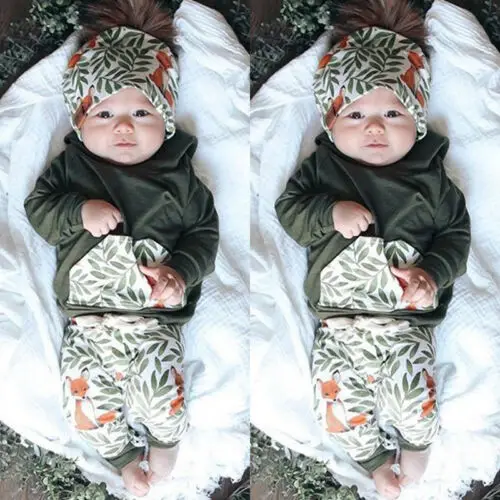 Весенняя Новинка комплект из 2 предметов для новорожденных топы с капюшоном и