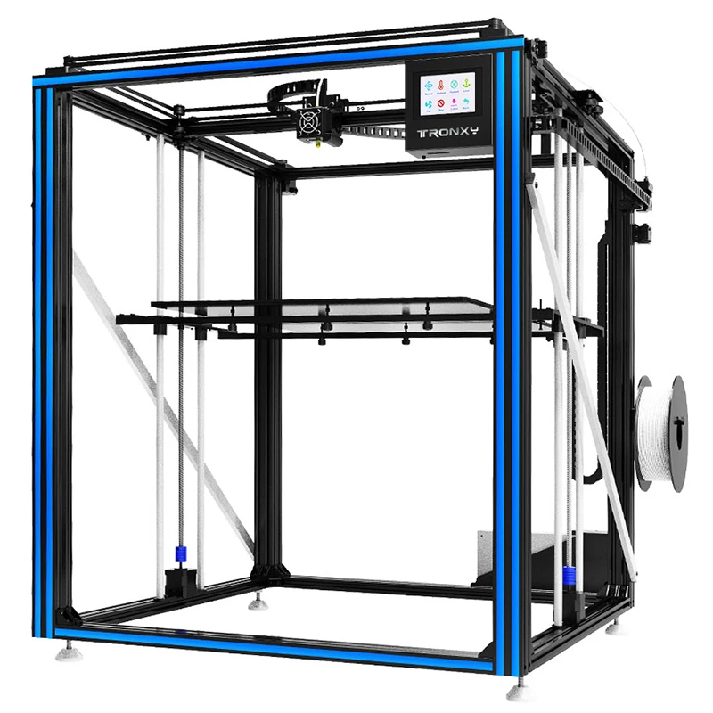 Tronxy X5S 500 3d принтер большой размер печати 500x500x600 алюминиевый 3 5 дюймов сенсорный