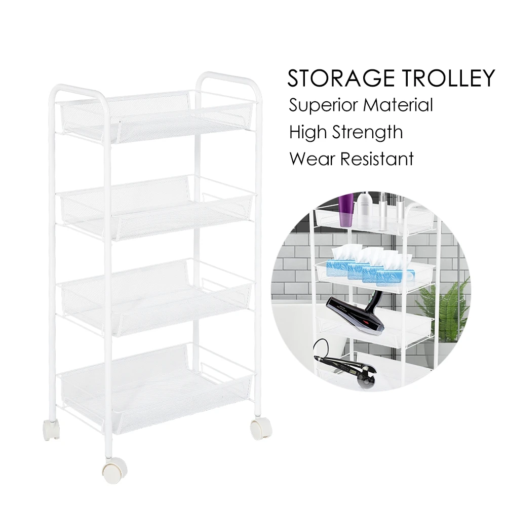 Съемная 4 яруса металлическая стойка для хранения роликовых колес тележка волос