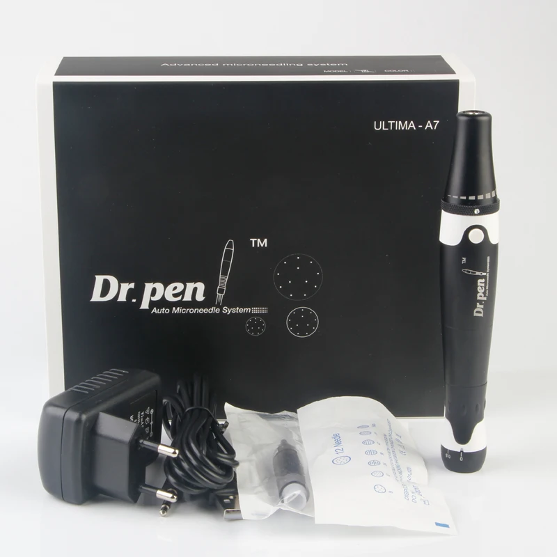 Машинка для перманентного макияжа Dr.Pen A7 подводка бровей и губ микро иглы