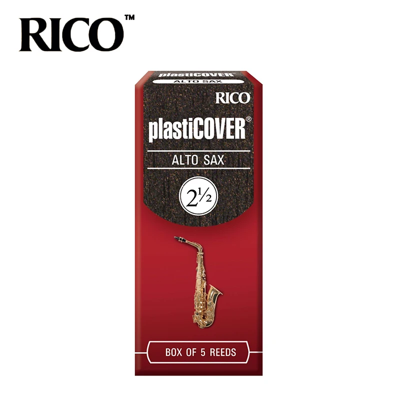 Рико Plasticover Alto Eb винил водонепроницаемый Sachs тростник/трости для альт саксофона 2 5