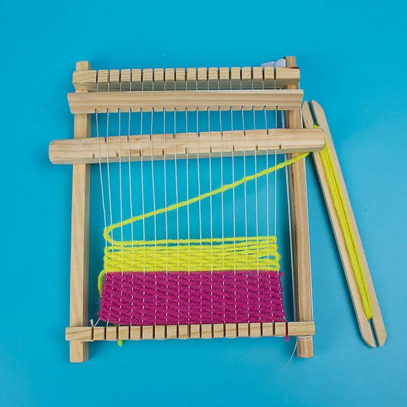 Детские ручные DIY самодельные ткацкий станок научная игрушка вязальная машина