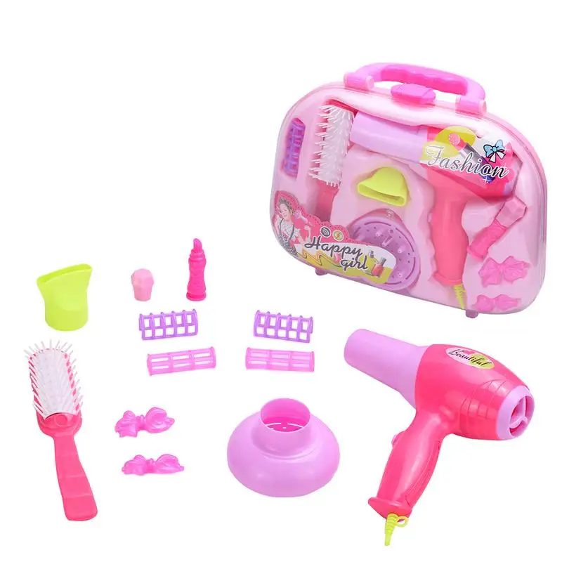 Girl Accessories Play House Makeup Toy Set Suitcase Child Beauty Salon Girls Pretend Toys Gift For Little | Игрушки и хобби