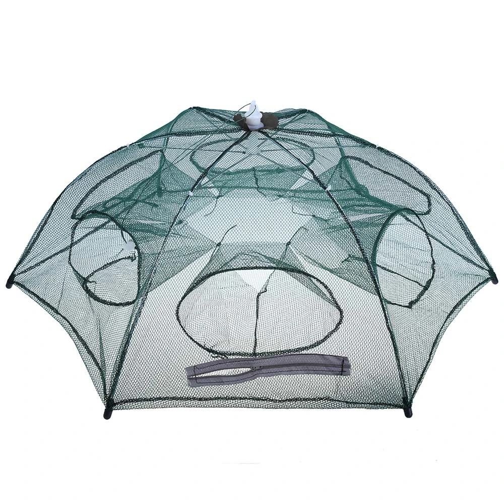 Folded Fishing Net Fish Shrimp Minnow Crab Baits Cast Mesh Trap | Спорт и развлечения