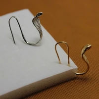 1 pairs punk vintage eardrop design geometric snake drop dangle earrings jewelry