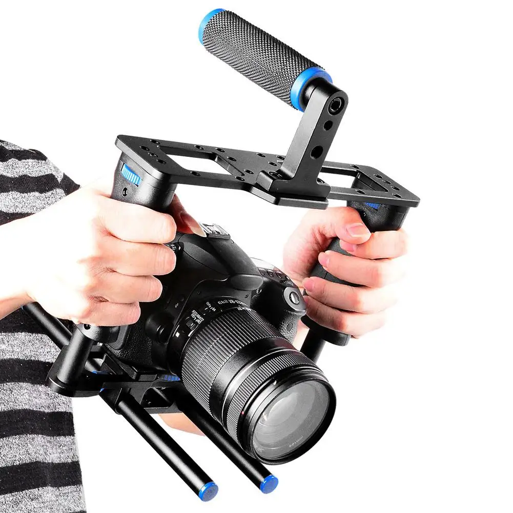 C2 DSLR камера крепление с верхней ручкой захват Photo Studio Kit кролик клетка