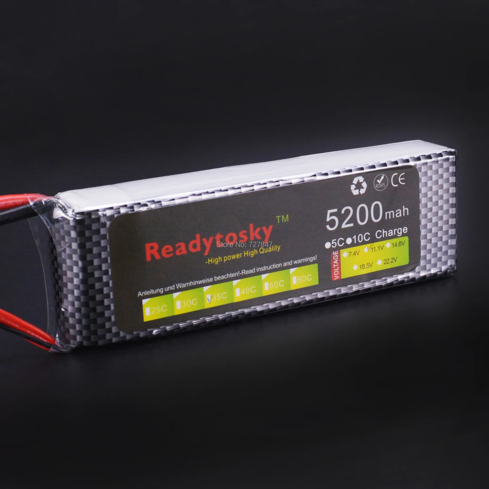 LiPo Battery 3S lipo battery 11 1 v 5200mAh 35C rc вертолет автомобиль лодка Квадрокоптер с