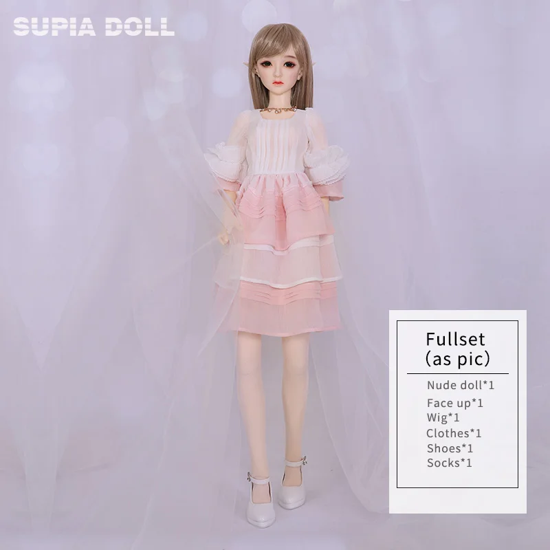 BJD кукла 1/3 Haeun девушки поставляются с эльфом уха куклы Высокое качество тела
