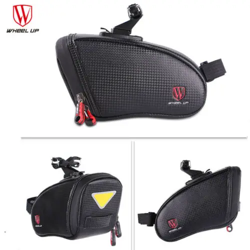WHEEL UP Road Bicycle Saddle Bags Bike Hardshell Seat Bag Waterproof | Дом и сад