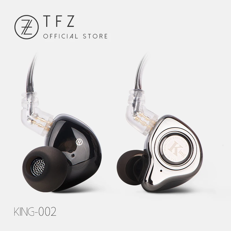 Ароматизированные наушники вкладыши Zither TFZ KING улучшенная версия 3 5 мм hi fi