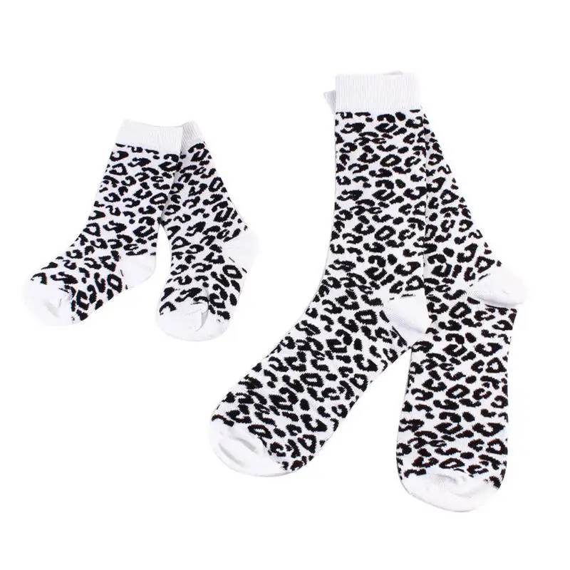 Модные Веселые носки Funnysocks с леопардовым принтом унисекс для взрослых мужчин