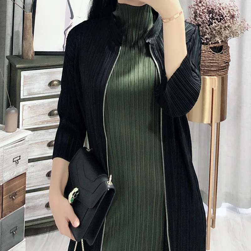 LANMREM 2020 Новая летняя модная женская одежда плиссированные тонкие стили воротник