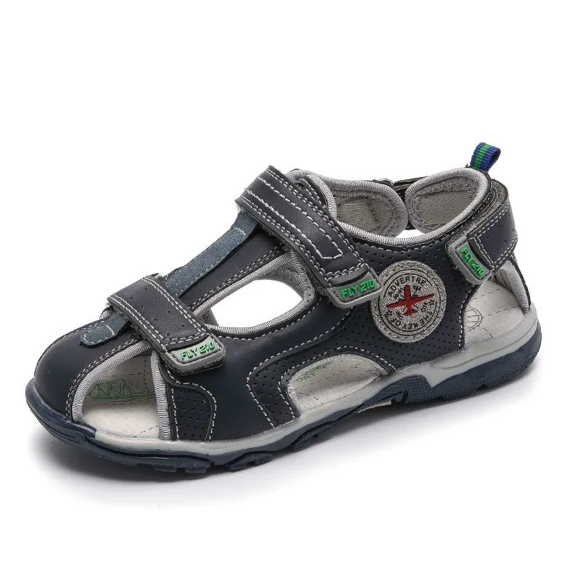 Fashion Sandals For Boys Kids Casual Summer Shoes Children Breathable Hook & Loop Flat Sandals|Сандалии| |