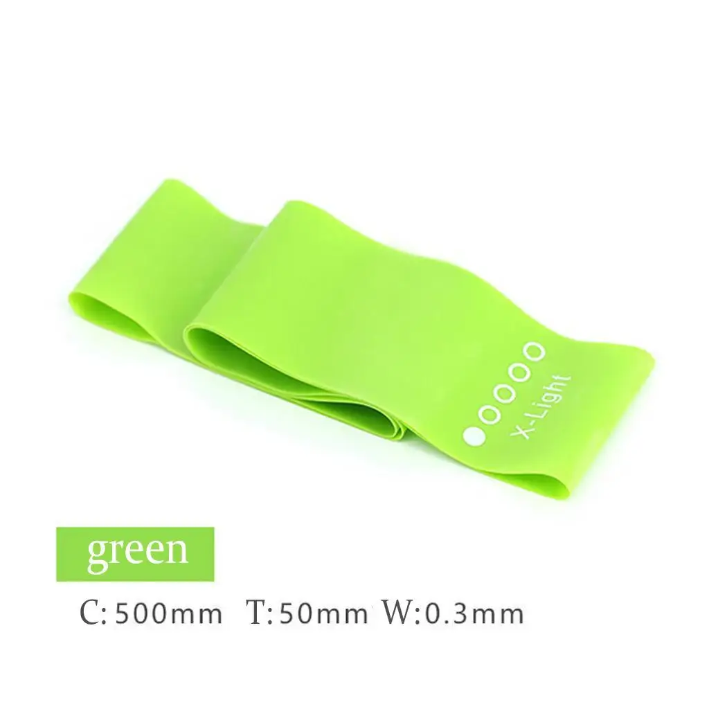 5 цветов Йога сопротивление резинки Крытый открытый фитнес оборудование 0 35 мм 1