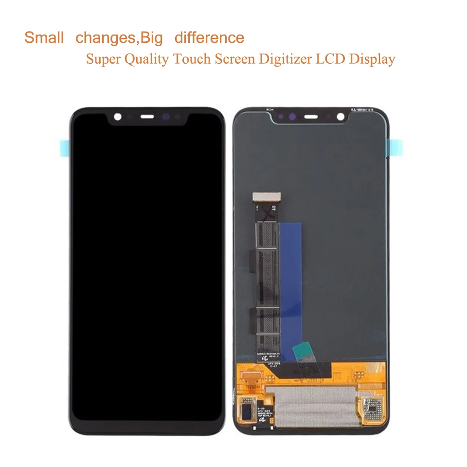 10 шт./лот Amoled для Xiaomi mi 8 ЖК-дисплей с сенсорным экраном дигитайзер панель Pantalla