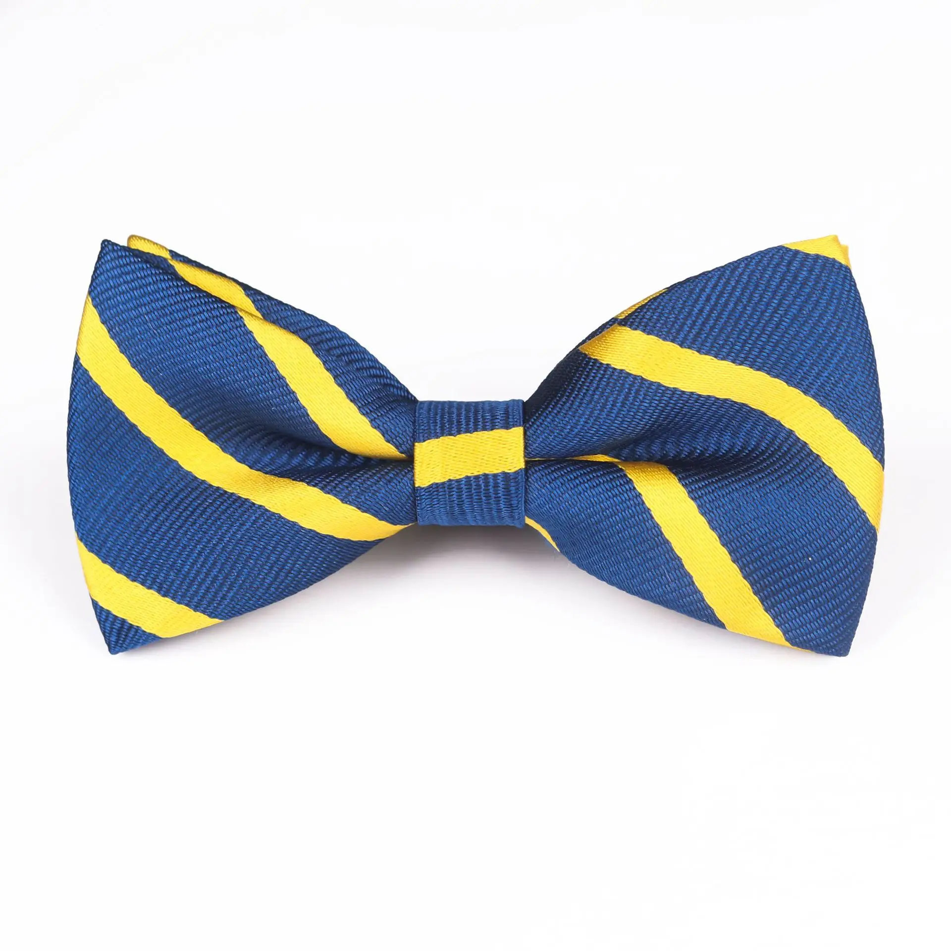 Новинка 2019 Детский галстук бабочка в клетку полоску из полиэстера детский костюм