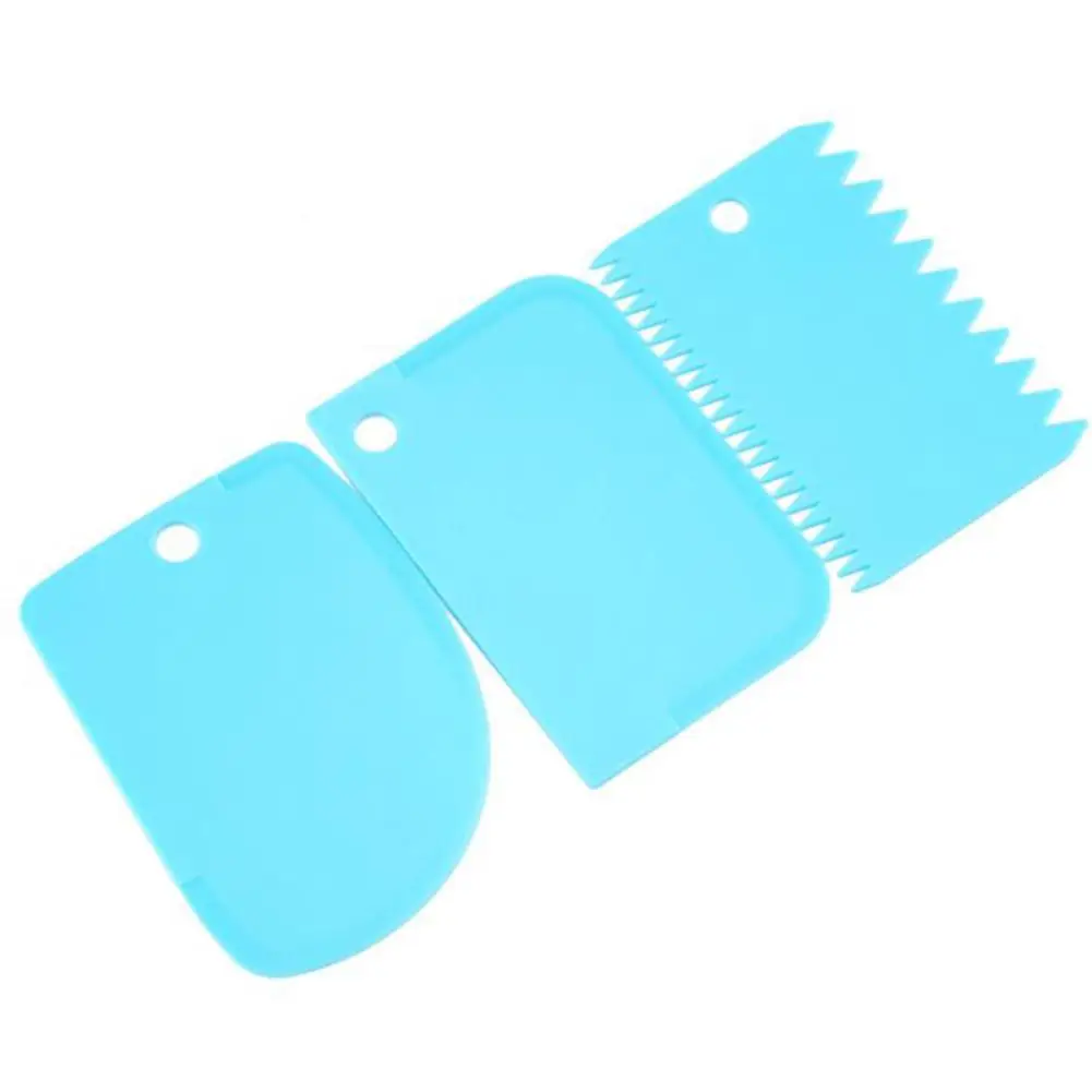 Adeeing 3 шт./компл. многофункциональные кремообразные скребки для украшения торта |