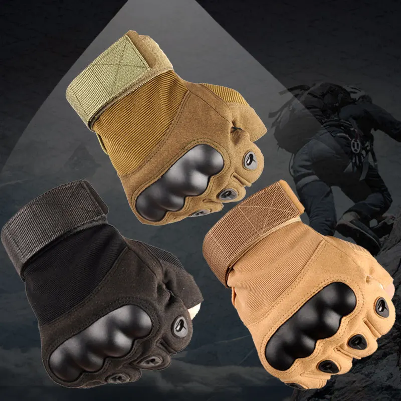 Наружные короткие перчатки для пальцев мужские летние спортивные гантели