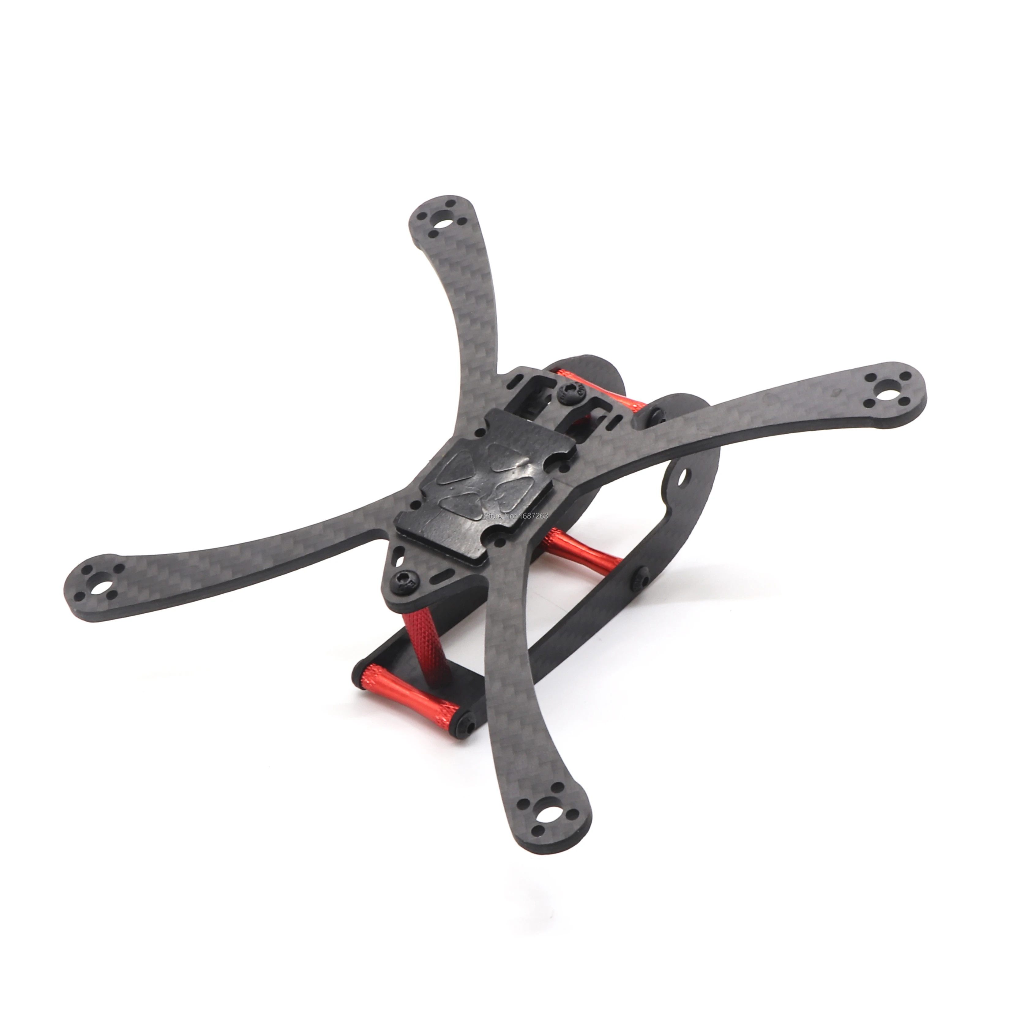 HSKRC 73 # Mini X118 118 мм/X150 150 мм углеродное волокно с 3 рукояткой FPV гоночный Квадрокоптер