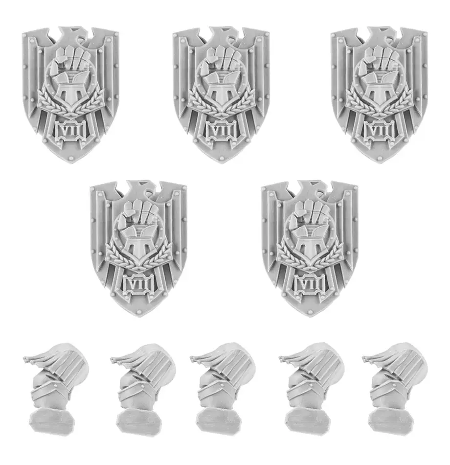 Imperial Fists Legion Storm Shields (use with Cataphractii Terminators) | Игрушки и хобби