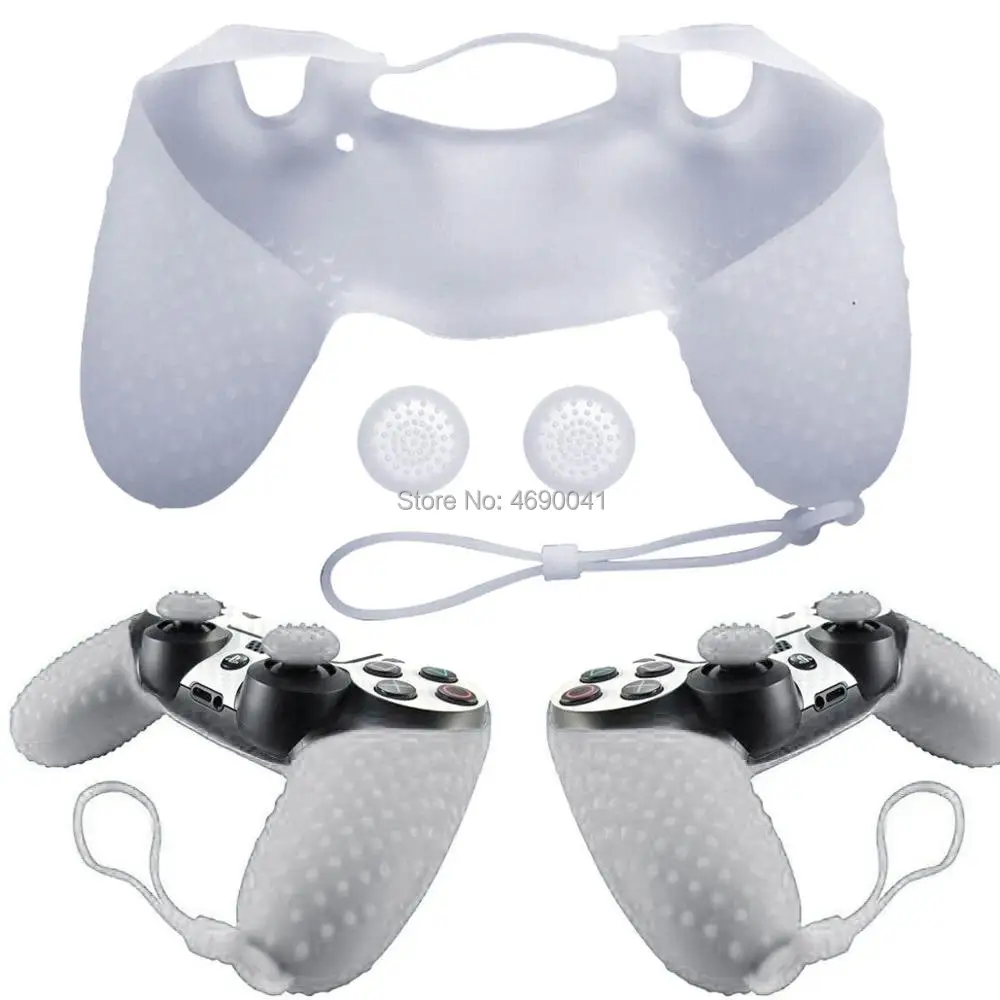 Нескользящий Силиконовый чехол для Sony PlayStation Dualshock4 PS4 DS4 Pro тонкий контроллер с