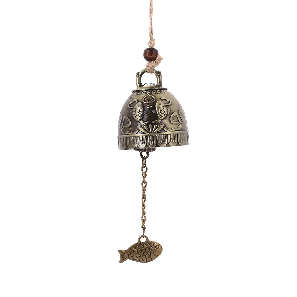 Wind Chime Bell For Feng Shui Blessing Good Luck Fortune Hanging Decor Art | Дом и сад