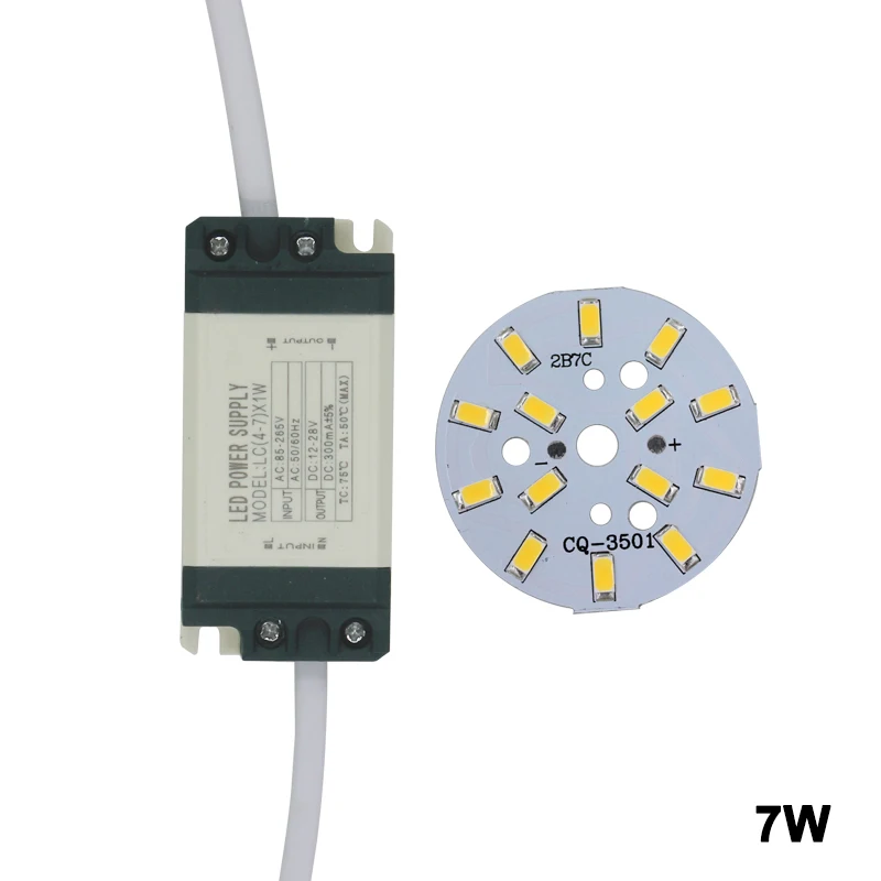 Бесплатная доставка 1 комплект 3 Вт 24 SMD5730 светильник диодный чип + пластиковый