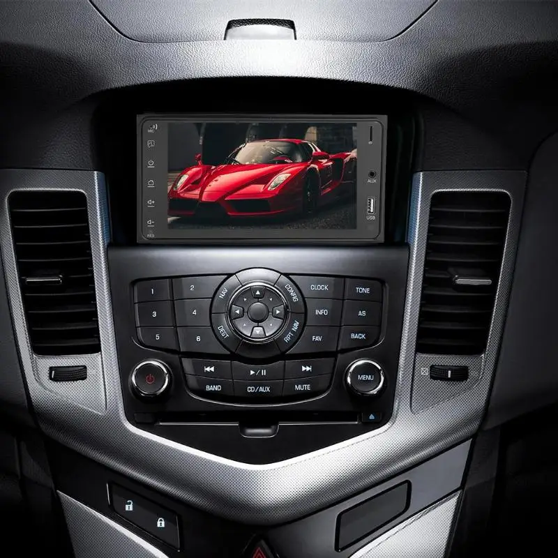 VODOOL 2Din 7 дюймов Android автомобильный стерео MP5 плеер Bluetooth WiFi FM AM радио аудио HD GPS