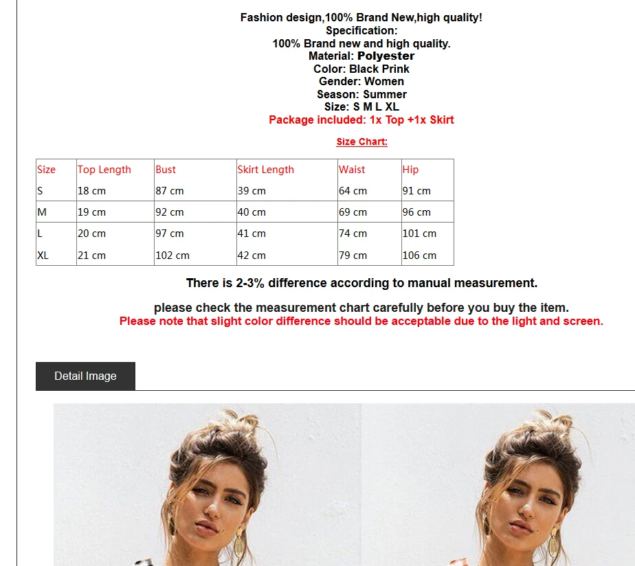 Новый женский Модный повседневный летний комплект одежды из 2 предметов в клетку