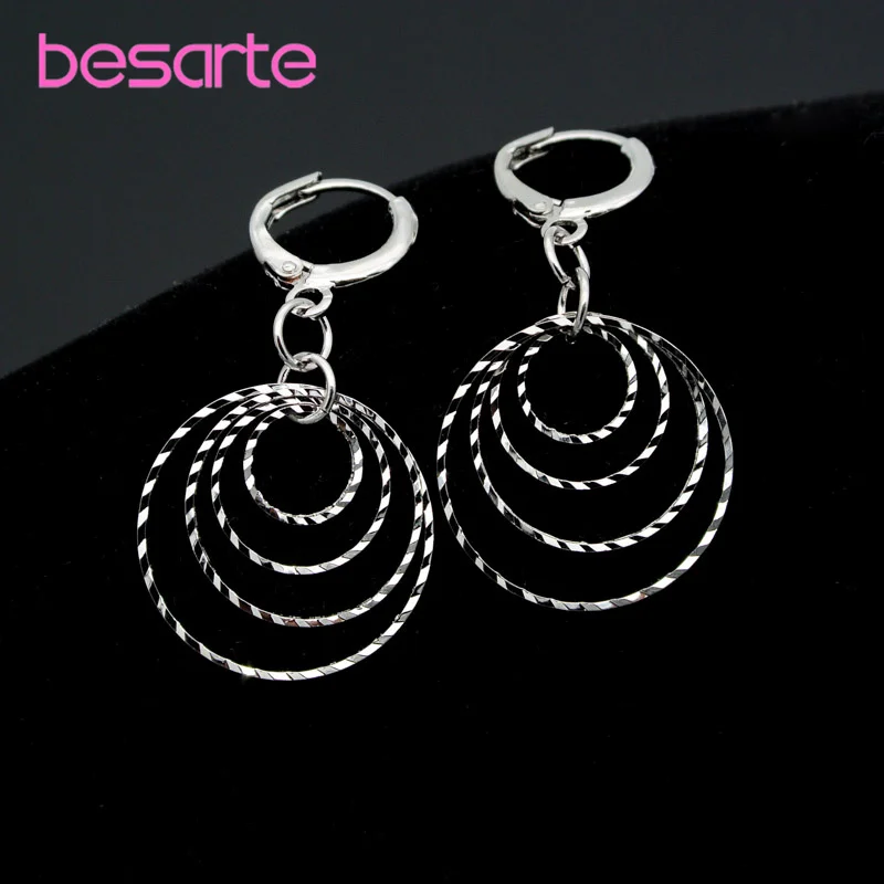 

Korean Big Circle Dangle Earrings Loop Women Cirkel Oorbel Boucle D'oreille Kolczyki Orecchini Cerchio Kreis Ohrringe Kupe E3307